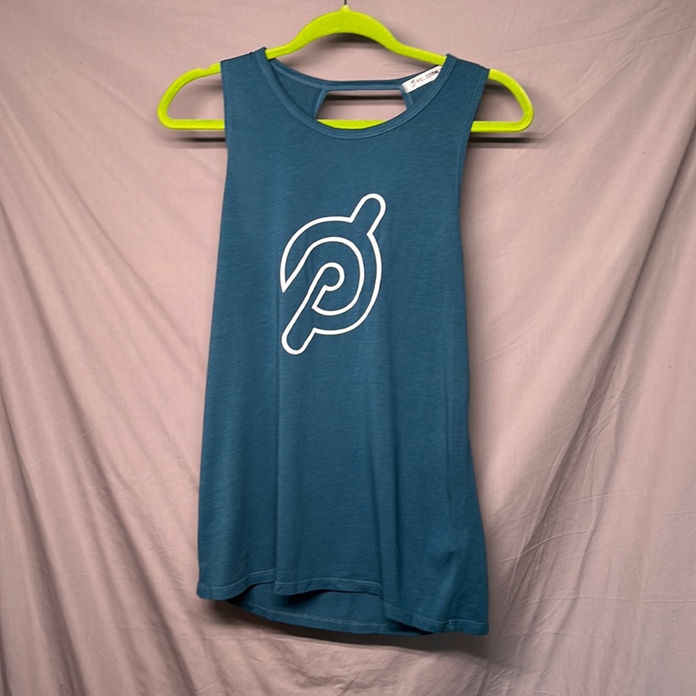 Peloton workout tank - blue - women’s small - new